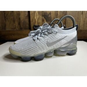 Size 7.5 - Nike Air VaporMax Flyknit 3 Pure Platinum 2019 - AJ6910-100
